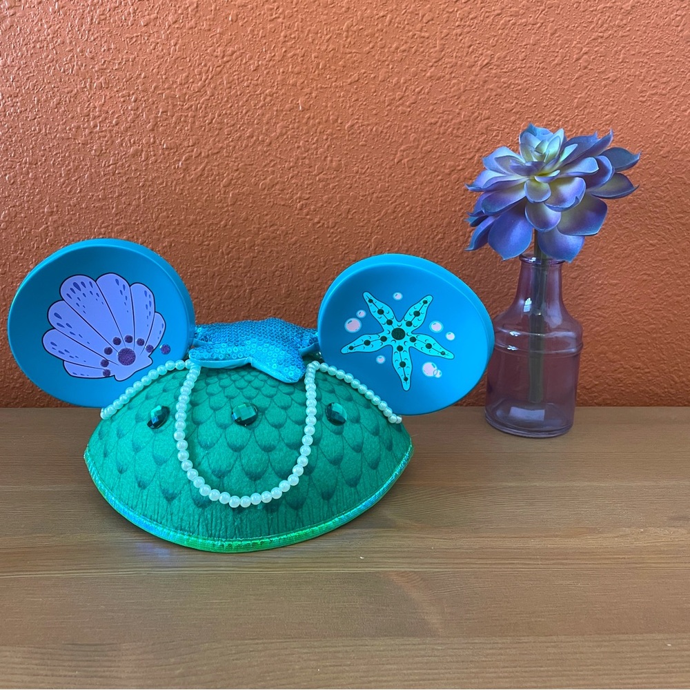 Walt Disney World The Little Mermaid Ariel ears headpiece